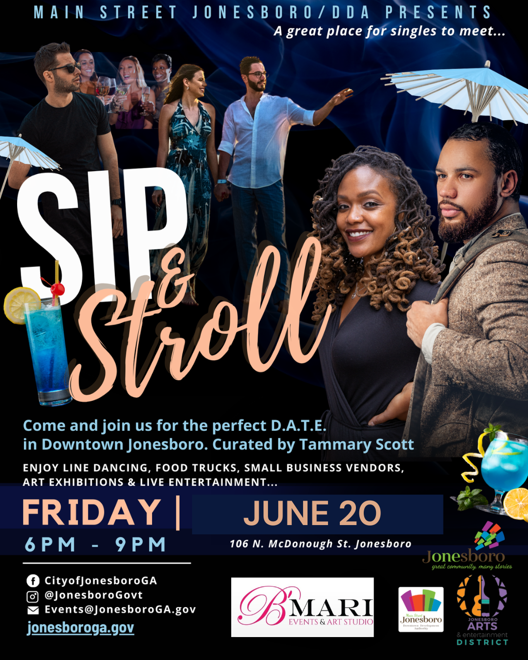 SIP  AND STROLL